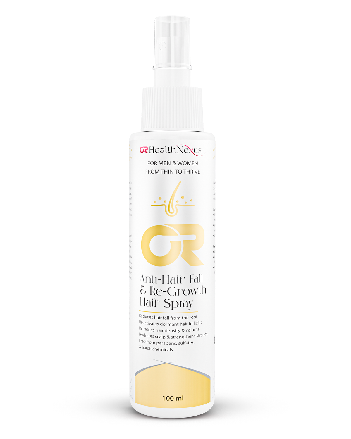 OR Anti-Hair Fall & Re-Growth Hair Spray – OR Health Nexus