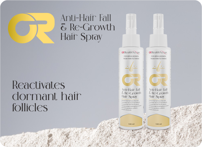 OR Anti-Hair Fall & Re-Growth Hair Spray – OR Health Nexus
