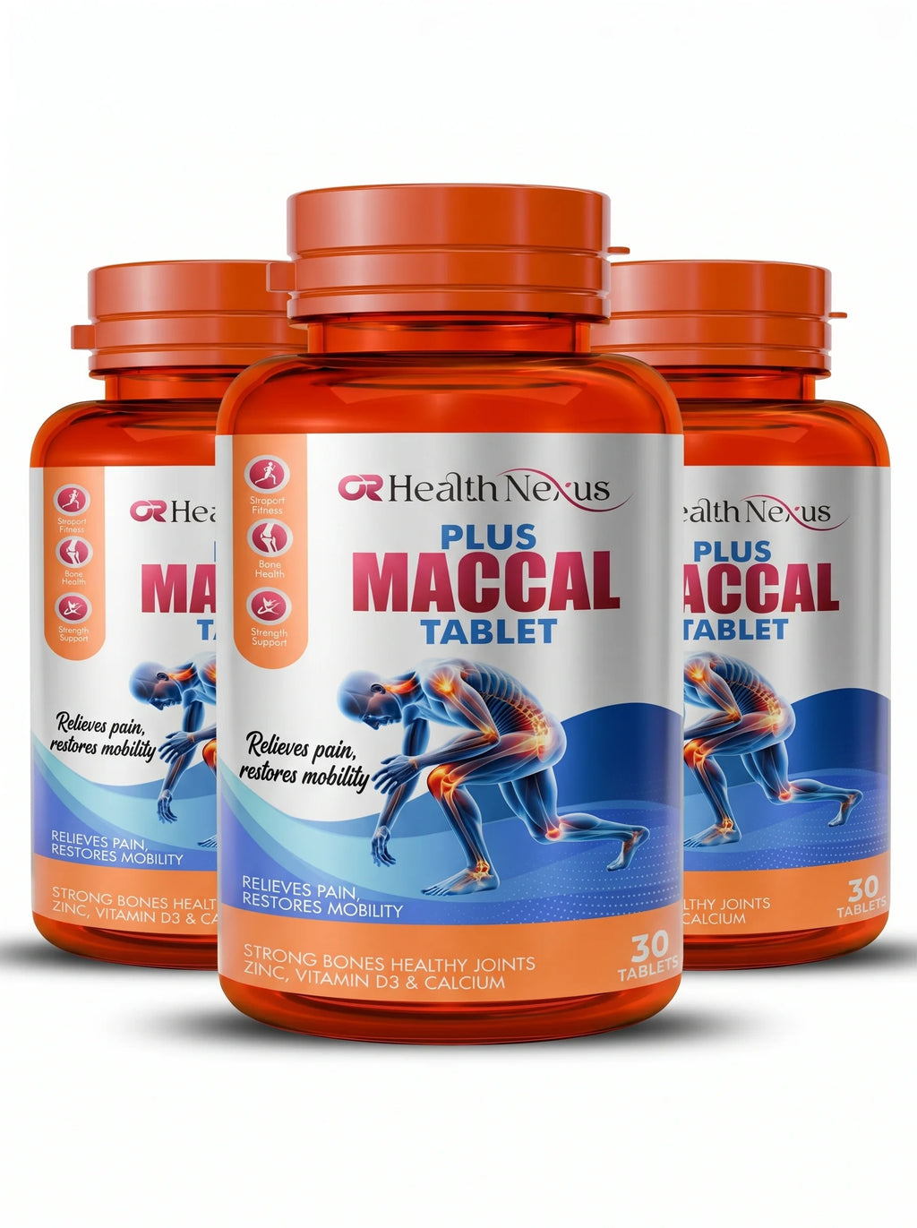 Plus Maccal Tablets - Bundle of 3