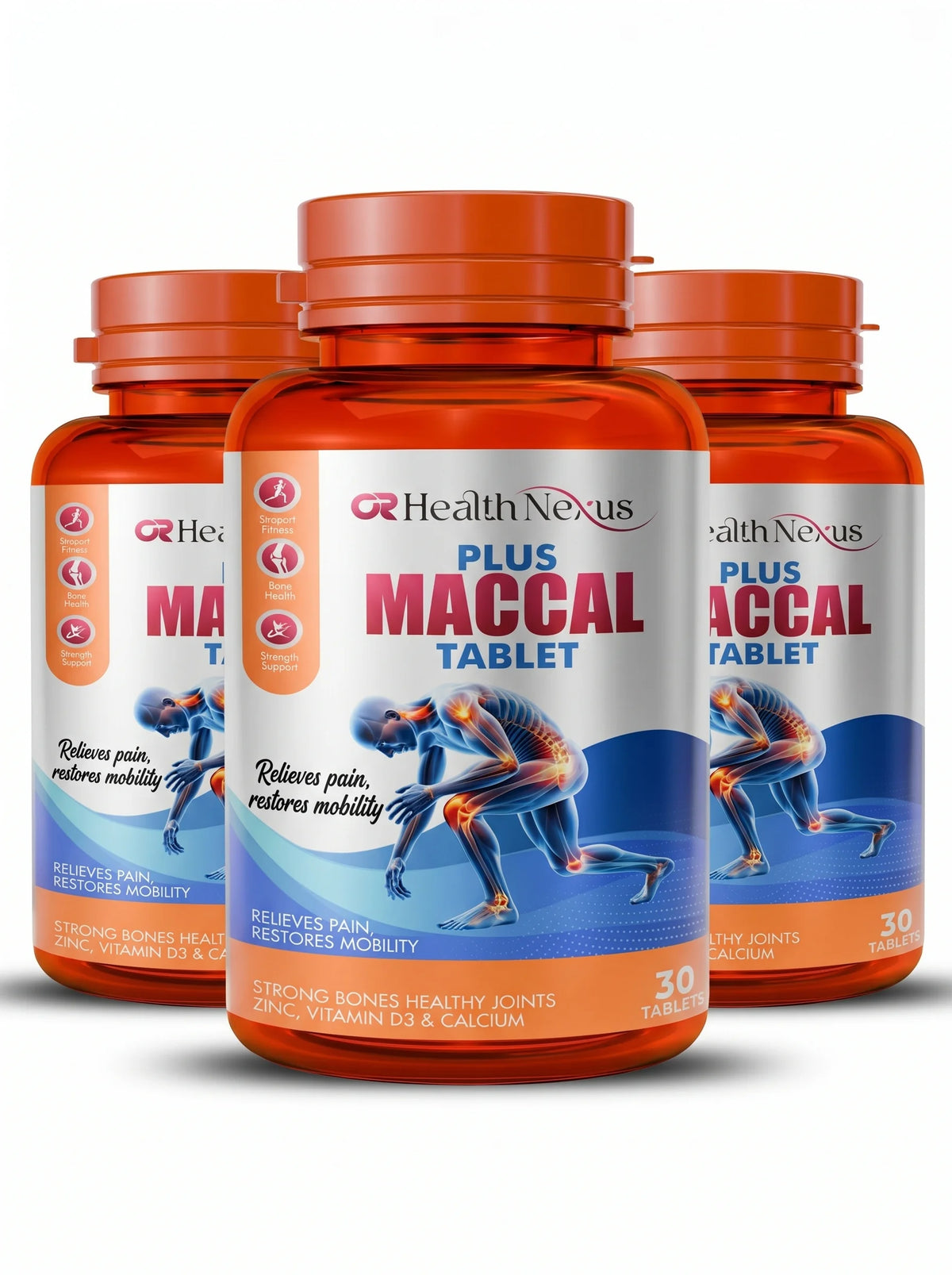 Plus Maccal Tablets - Bundle of 3