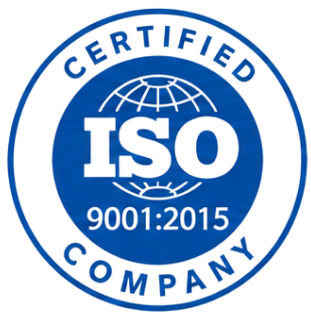 ISO 9001:2015 Certified Company